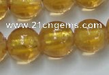 CLG842 15.5 inches 12mm round lampwork glass beads wholesale