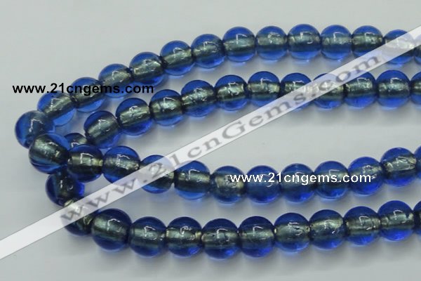 CLG846 15.5 inches 14mm round lampwork glass beads wholesale