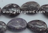 CLI06 15.5 inches 18*25mm teardrop natural lilac jasper beads wholesale