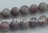 CLI53 15.5 inches 10mm round natural lilac jasper beads wholesale