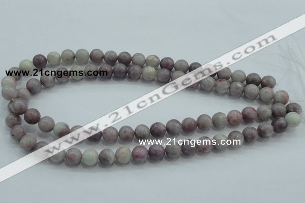 CLI53 15.5 inches 10mm round natural lilac jasper beads wholesale