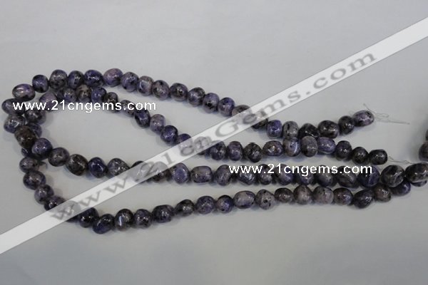 CLJ241 15.5 inches 10mm nuggets dyed sesame jasper beads wholesale