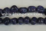 CLJ242 15.5 inches 10mm nuggets dyed sesame jasper beads wholesale