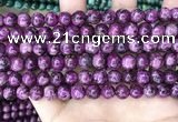 CLJ515 15.5 inches 4mm,6mm,8mm,10mm & 12mm round sesame jasper beads