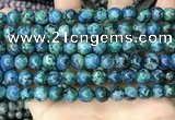 CLJ520 15.5 inches 4mm,6mm,8mm,10mm & 12mm round sesame jasper beads