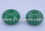 CLO22 19*30mm rondelle loose green aventurine gemstone beads wholesale