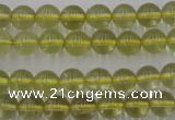 CLQ152 15.5 inches 8mm round natural lemon quartz beads wholesale