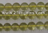 CLQ153 15.5 inches 10mm round natural lemon quartz beads wholesale