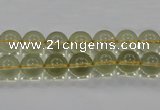 CLQ50 15.5 inches 6mm round natural lemon quartz beads wholesale