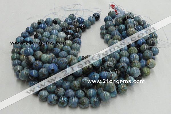 CLR01 16 inches 6mm round larimar gemstone beads wholesale