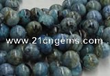 CLR02 16 inches 8mm round larimar gemstone beads wholesale