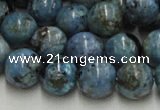 CLR14 16 inches 16mm round larimar gemstone beads wholesale