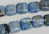 CLR218 15.5 inches 12*12mm square larimar gemstone beads