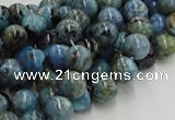 CLR37 16 inches 4mm round larimar gemstone beads wholesale