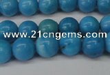 CLR401 15.5 inches 6mm round dyed larimar gemstone beads