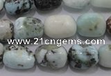 CLR52 15.5 inches 10*12mm – 12*16mm nuggets natural larimar beads