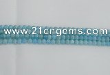 CLR70 15.5 inches 6mm round imitation larimar beads wholesale