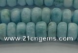 CLR79 15.5 inches 4*7mm rondelle natural larimar gemstone beads