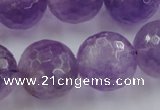 CLS153 15.5 inches 20mm faceted round lavender amethyst beads