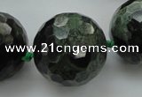 CLS18 15.5 inches 30mm faceted round large kambaba jasper beads