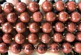 CLS421 15 inches 16mm faceted round red jasper gemstone beads