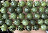 CLS433 15 inches 16mm faceted round China jade gemstone beads