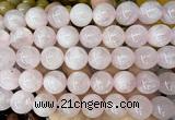 CLS601 15 inches 16mm round rose quartz gemstone beads 155