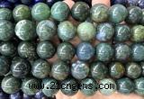CLS616 15 inches 16mm round moss agate gemstone beads