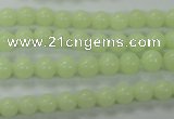 CLU02 15.5 inches 6mm round luminous stone beads wholesale