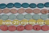 CLV304 15.5 inches 18*25mm oval lava beads wholesale