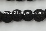 CLV381 15.5 inches 14mm ball dyed lava beads wholesale