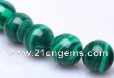 CMA20 15.5 inches 10mm round imitate malachite beads Wholesale