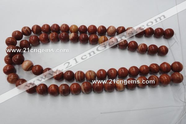 CMA203 15.5 inches 10mm round red malachite beads wholesale