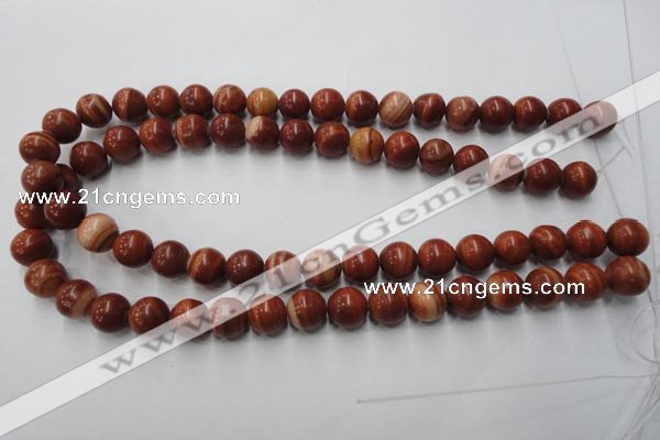 CMA204 15.5 inches 12mm round red malachite beads wholesale