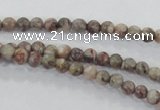 CMB01 15.5 inches 4mm round natural medical stone beads wholesale