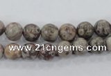 CMB03 15.5 inches 8mm round natural medical stone beads wholesale