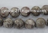 CMB05 15.5 inches 12mm round natural medical stone beads wholesale