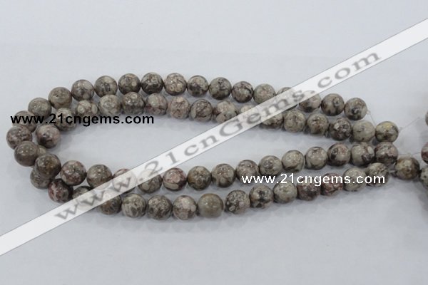 CMB05 15.5 inches 12mm round natural medical stone beads wholesale