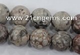 CMB07 15.5 inches 16mm round natural medical stone beads wholesale