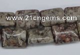 CMB26 15.5 inches 12*16mm rectangle natural medical stone beads