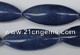 CME11 15.5 inches 15*40mm marquise blue aventurine beads