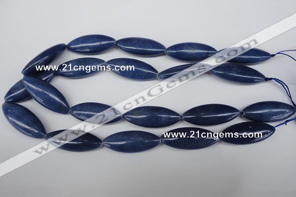 CME11 15.5 inches 15*40mm marquise blue aventurine beads