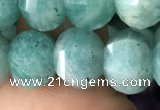 CME211 15.5 inches 7*9mm - 8*10mm pumpkin amazonite beads