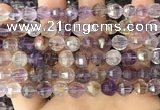 CME250 15.5 inches 7*9mm - 8*10mm pumpkin ametrine beads