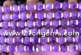 CME314 15.5 inches 8*10mm pumpkin lavender amethyst beads