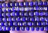 CME318 15.5 inches 8*10mm pumpkin sodalite gemstone beads