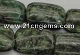 CME40 15.5 inches 20*30mm rectangle emerald gemstone beads