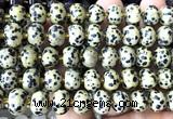 CME409 15 inches 8*12mm pumpkin dalmatian jasper beads wholesale