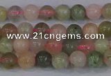 CMG161 15.5 inches 6mm round morganite gemstone beads wholesale