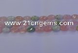 CMG238 15.5 inches 10*14mm oval morganite beads wholesale